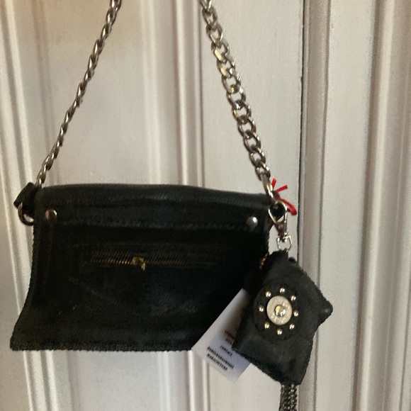 Rebel Mama Couture Leather Purse w/ Coin Purse New w/Tags - Picture 2 of 2
